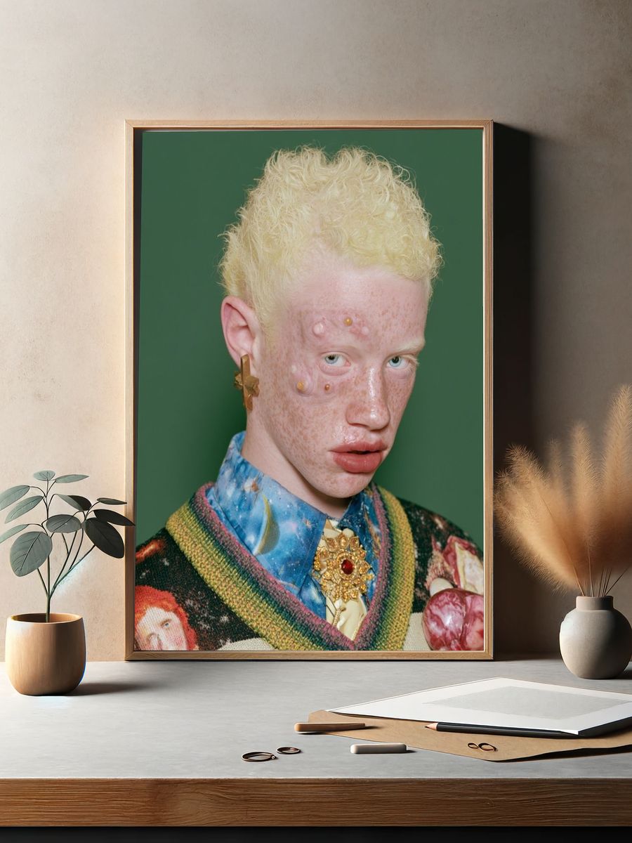 Avant-Garde Portrait Photography Poster. — room view 2
