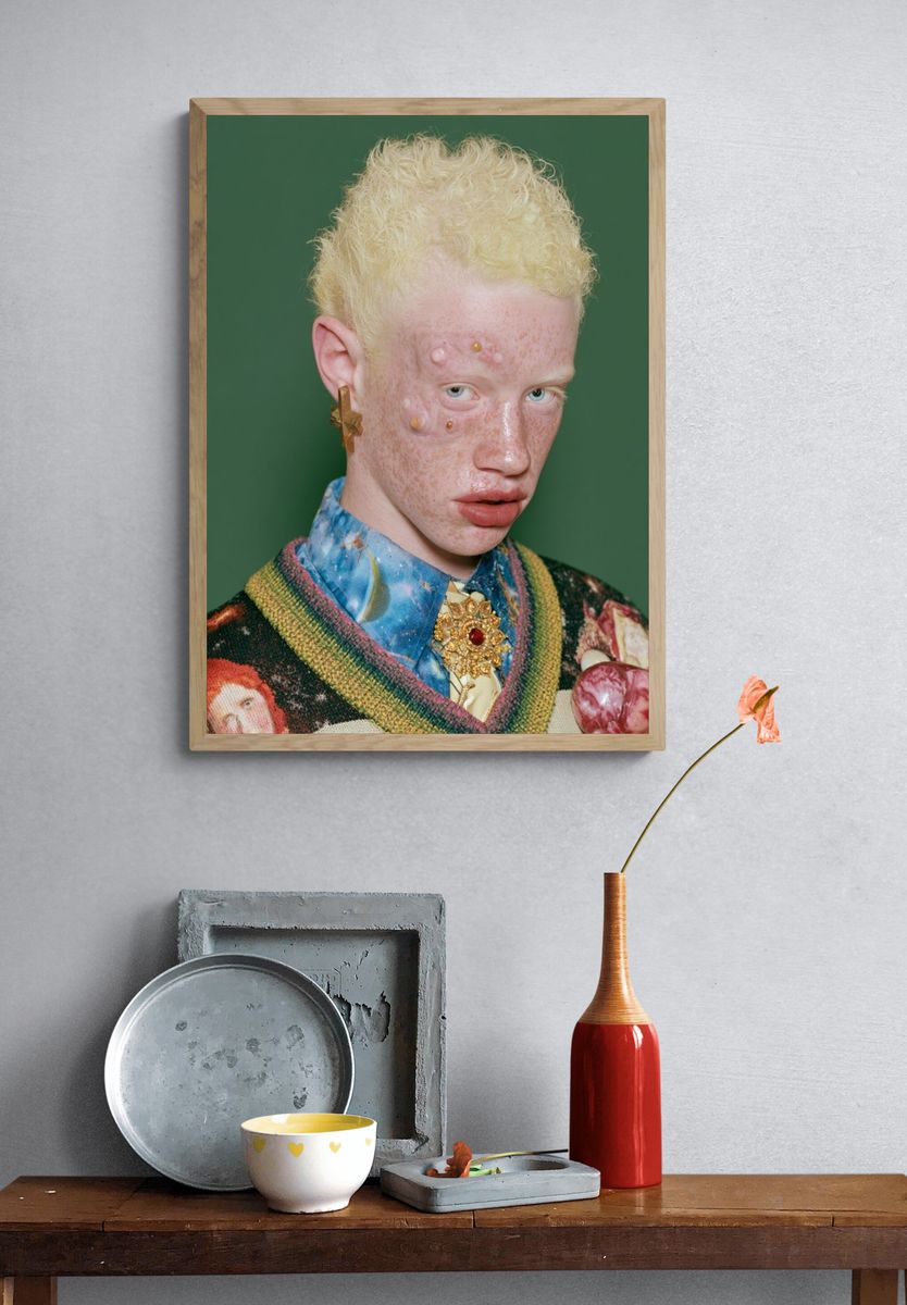 Avant-Garde Portrait Photography Poster. — room view 3