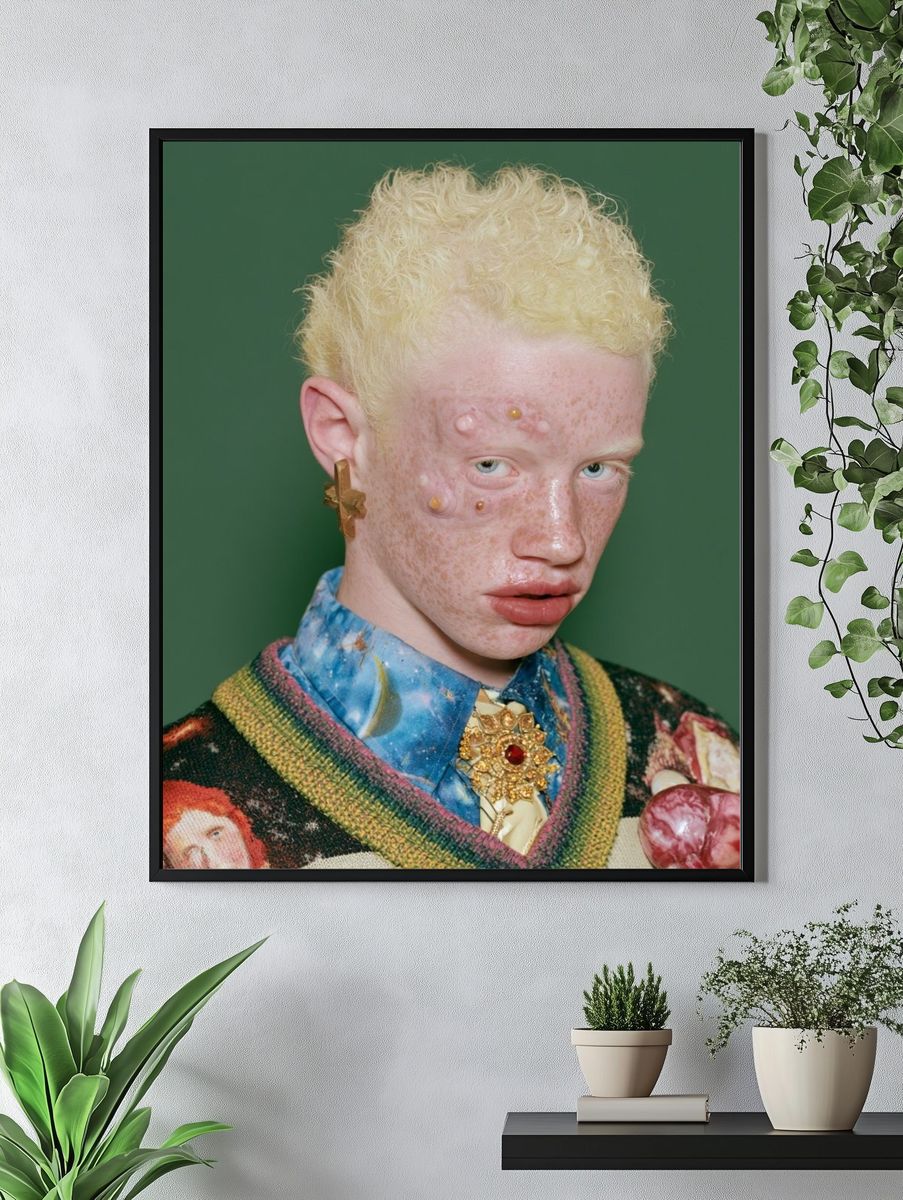 Avant-Garde Portrait Photography Poster. — room view 4