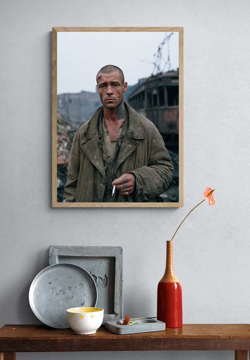 Industrial Portrait Poster. — room view 3
