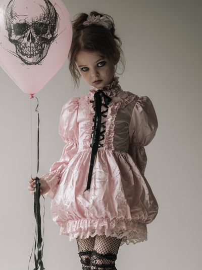 Gothic Doll Portrait Photography Poster.