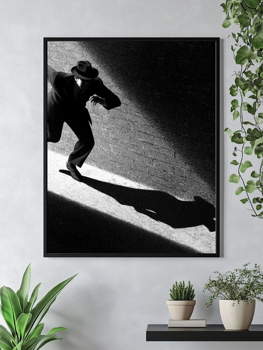 Shadow Runner Photography Poster. — room view 4