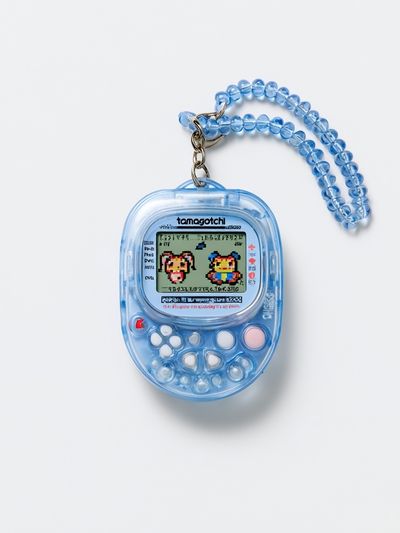 Blue Tamagotchi Photography Poster. poster