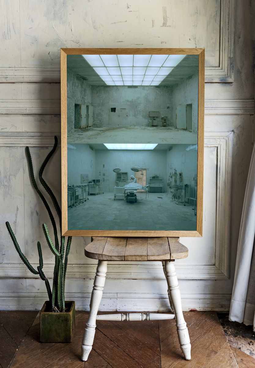 Abandoned Surgical Room Poster. — room view 1