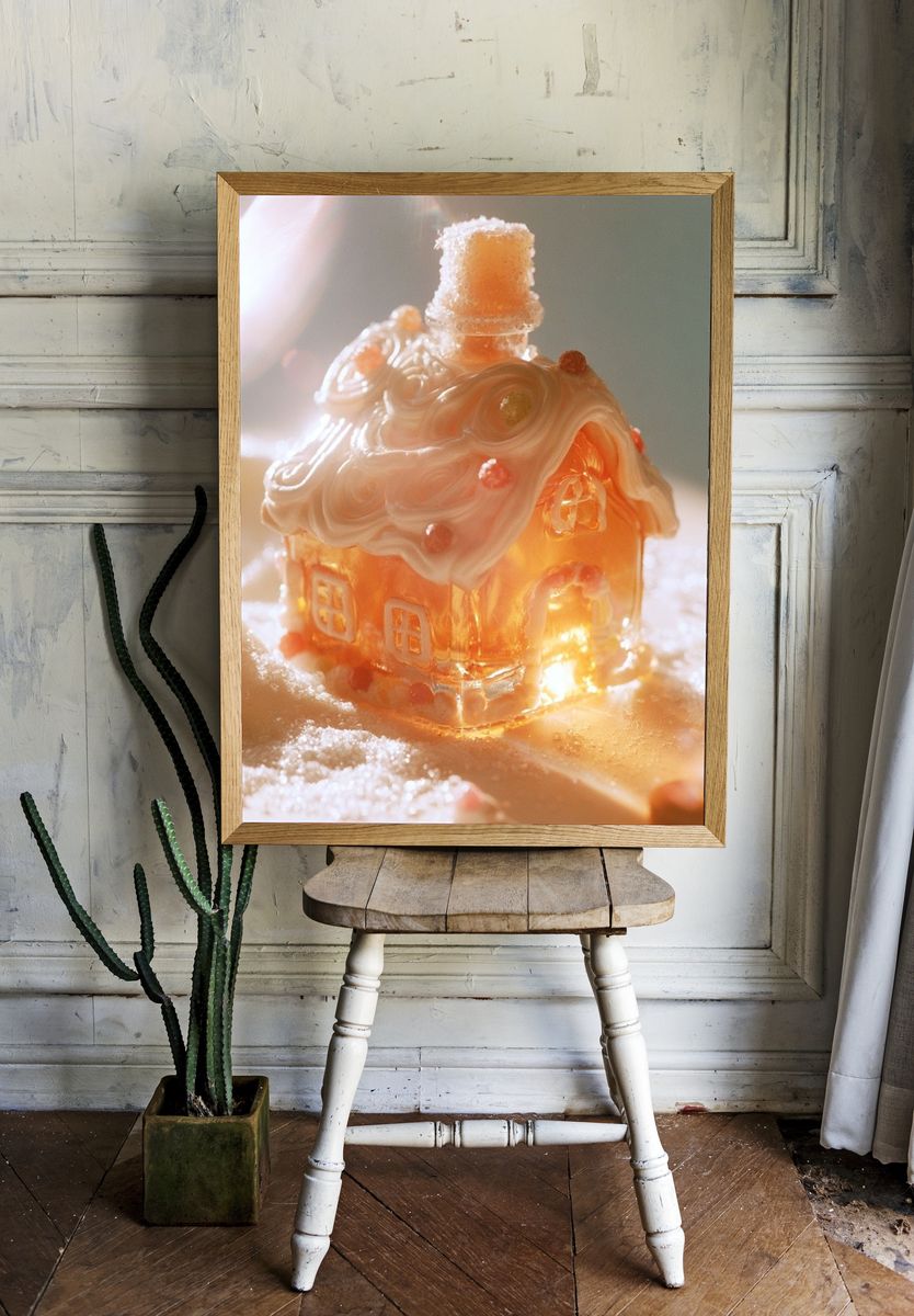 Candy House Photography Poster. room preview