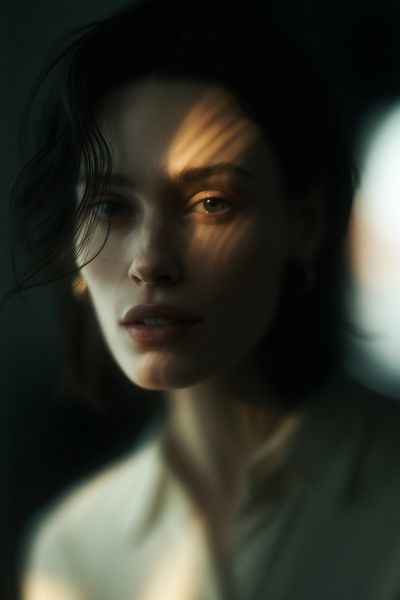Moody Portrait Photography Poster.
