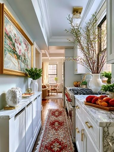 Elegant Kitchen Interior Photography Poster. poster — photography art