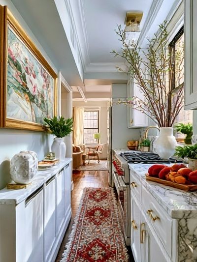 Elegant Kitchen Interior Photography Poster. poster