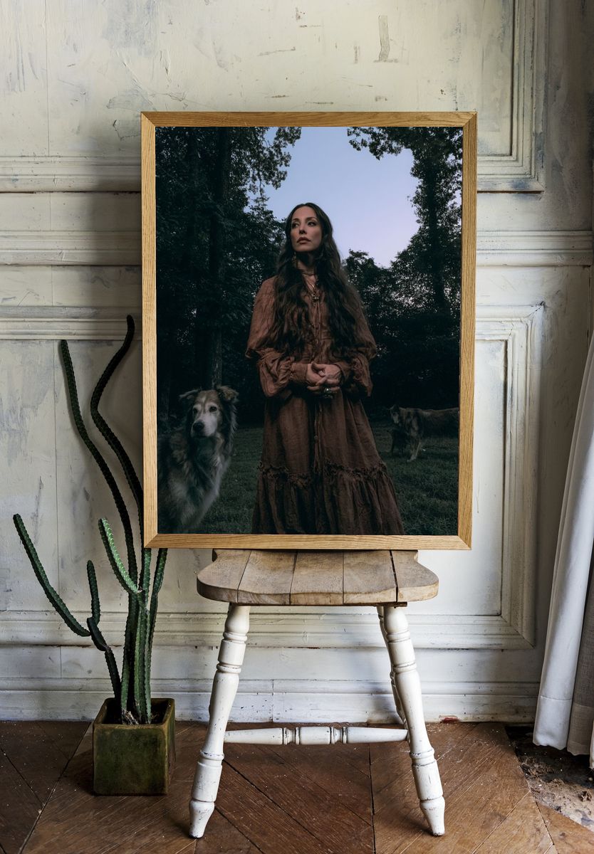 Mystic Forest Portrait Photography Poster. — room view 1