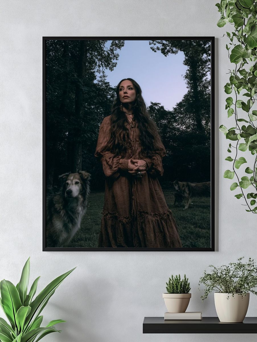 Mystic Forest Portrait Photography Poster. — room view 4