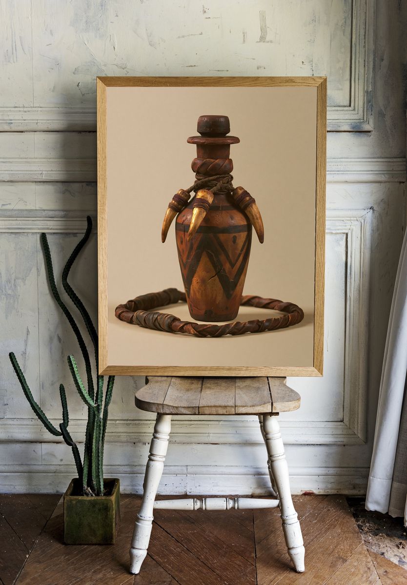 Ceremonial Vessel Still Life Poster. room preview