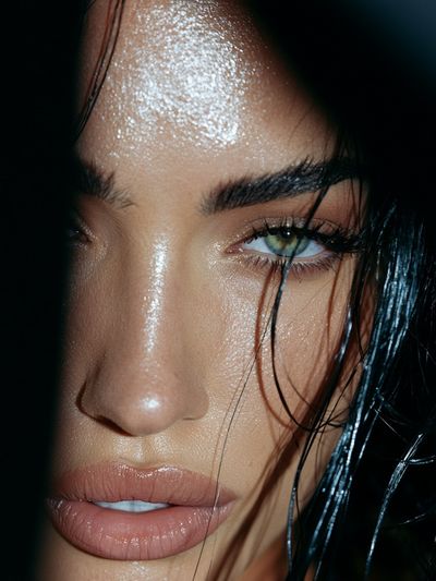 Moody Glamour Portrait Print.