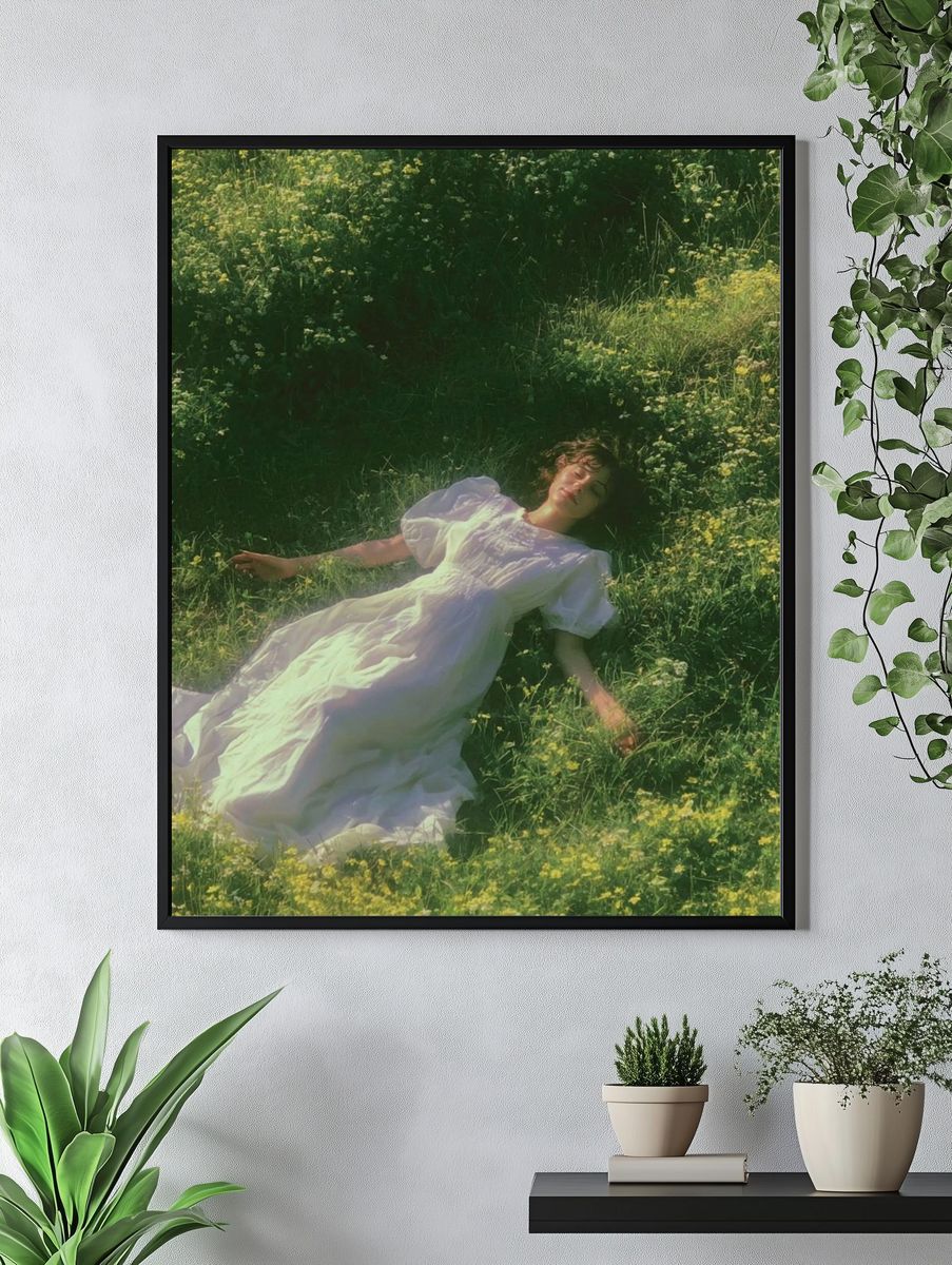 Meadow Dream Portrait Poster. — room view 4