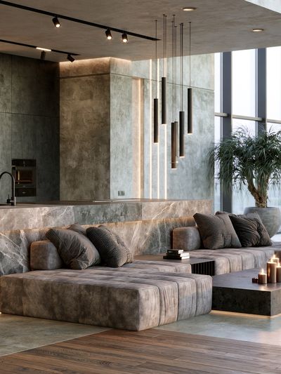Modern Luxury Interior Photography Poster. poster