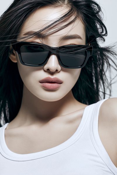 Sunglasses Portrait Photography Poster.