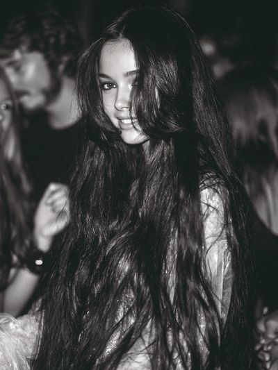 Black and White Party Portrait Poster. poster