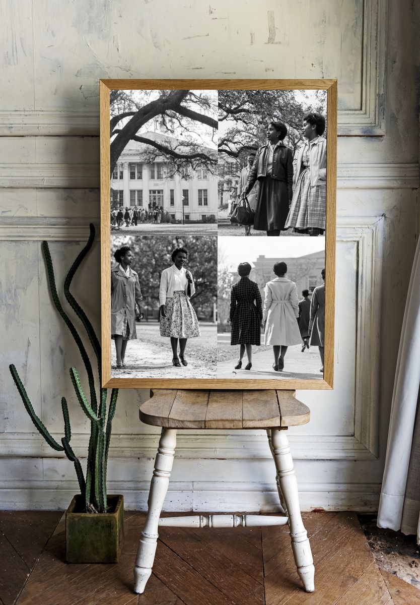 Historic Campus Fashion Photography Poster. room preview