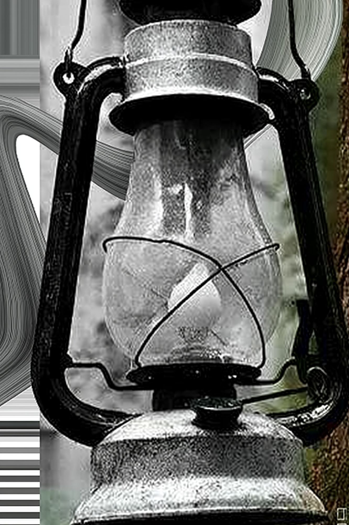 Rustic Lantern Photography Poster. poster detail