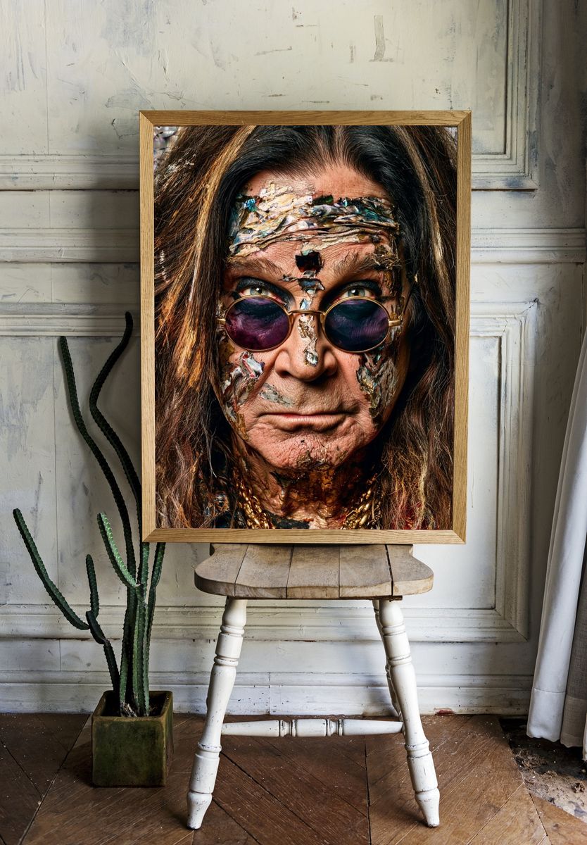 Surreal Portrait Photography Poster. room preview