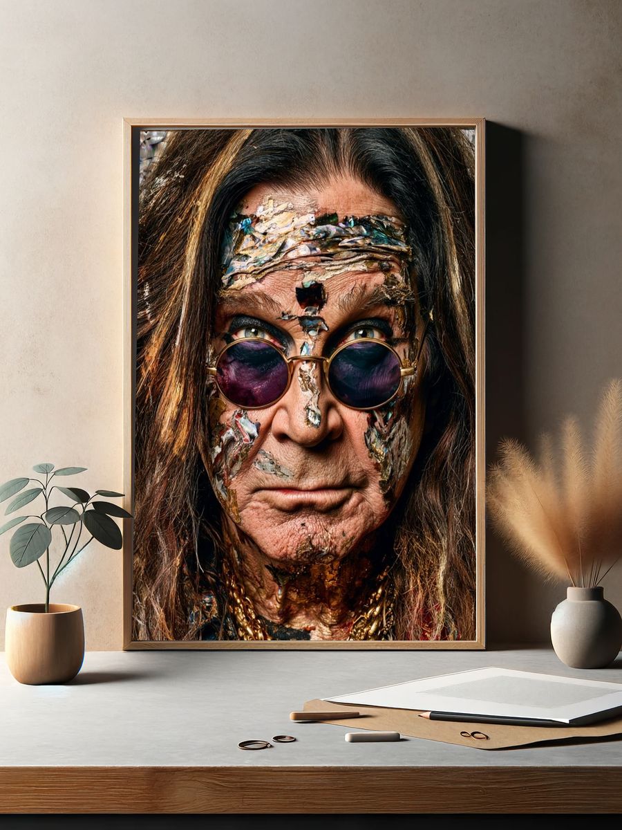 Surreal Portrait Photography Poster. — room view 2