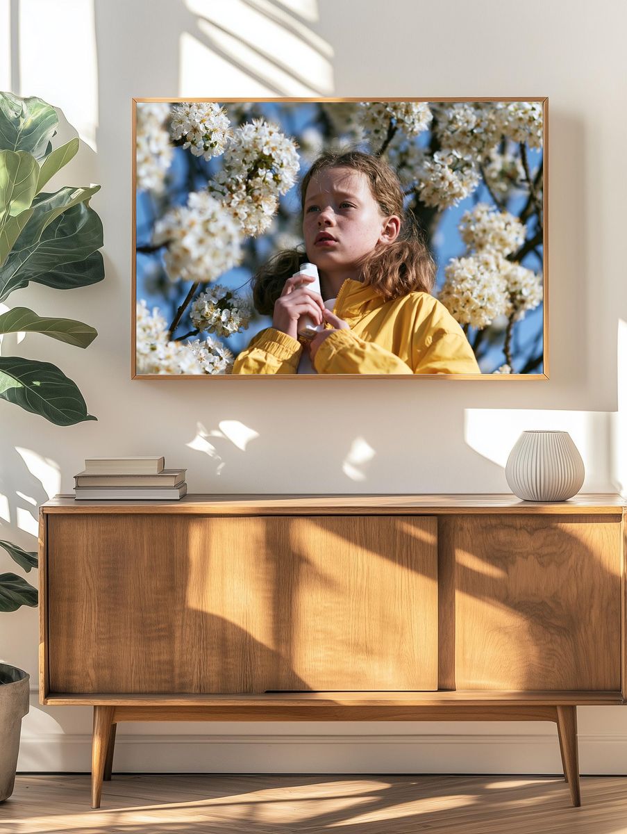 Blossom Girl Photography Poster. — room view 3