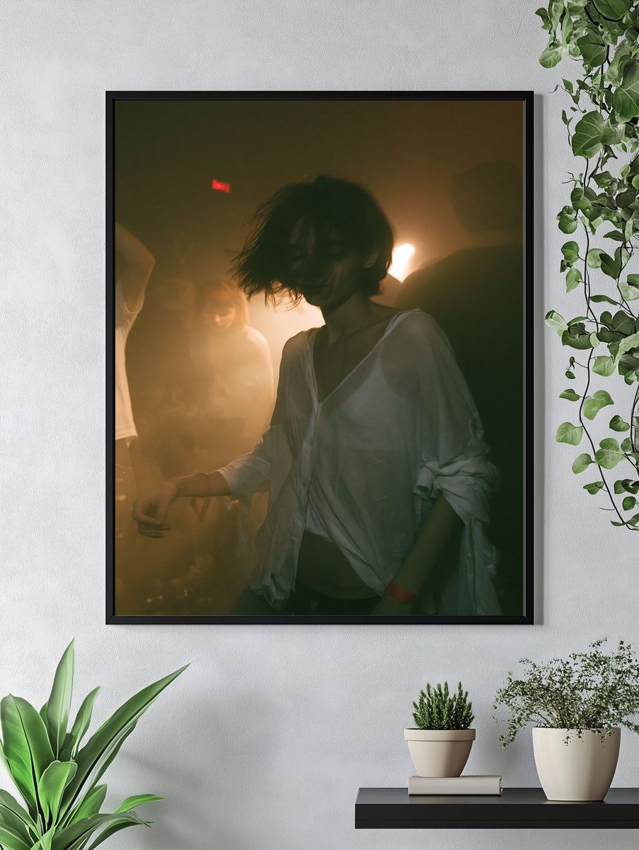 Moody Club Dance Photography Poster. — room view 4