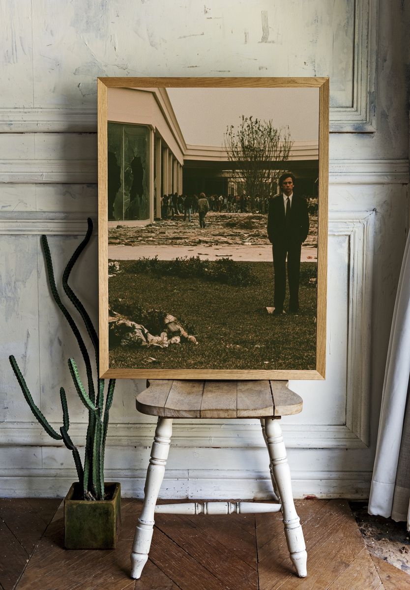 Cinematic Ruins Photography Poster. — room view 1