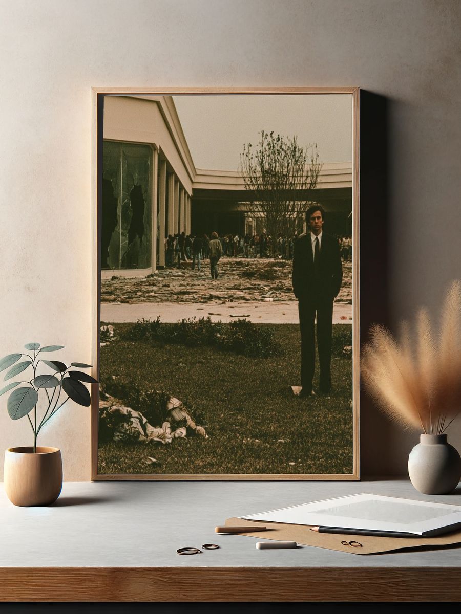 Cinematic Ruins Photography Poster. — room view 2