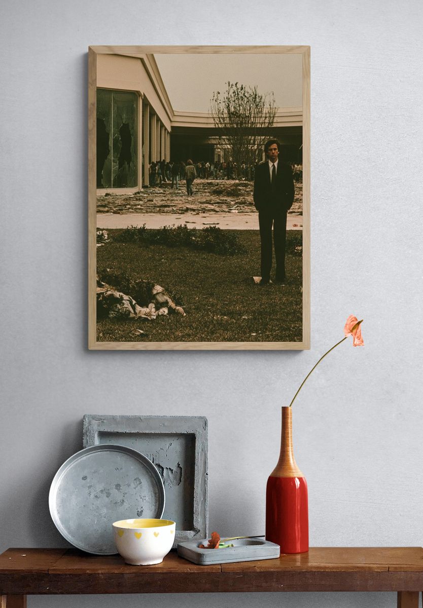 Cinematic Ruins Photography Poster. — room view 3