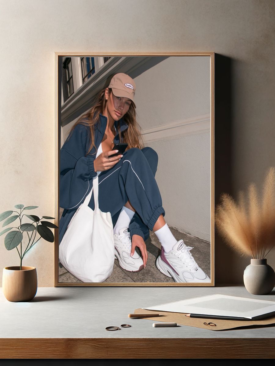 Streetwear Portrait Photography Poster. — room view 2