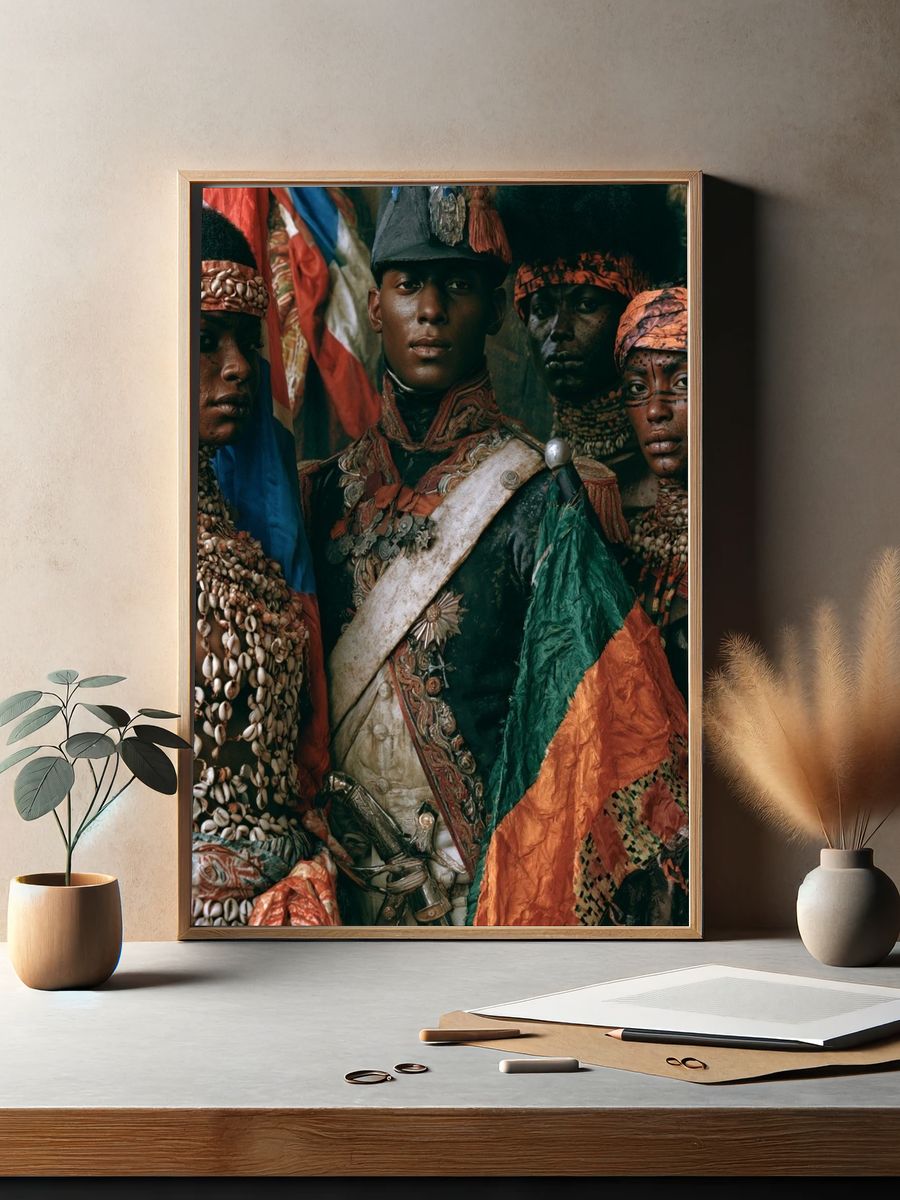 Cultural Portrait Photography Poster. — room view 2