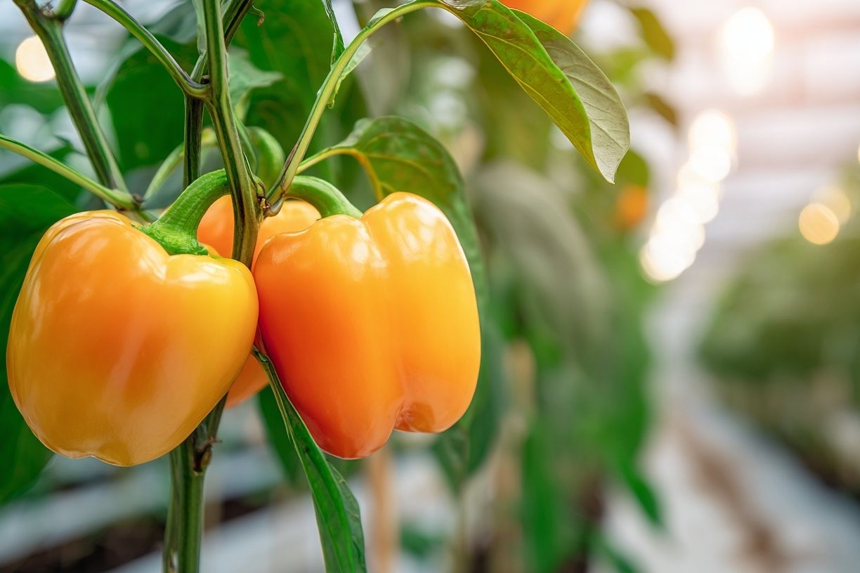 Golden Bell Peppers Photography Poster. poster — photography art