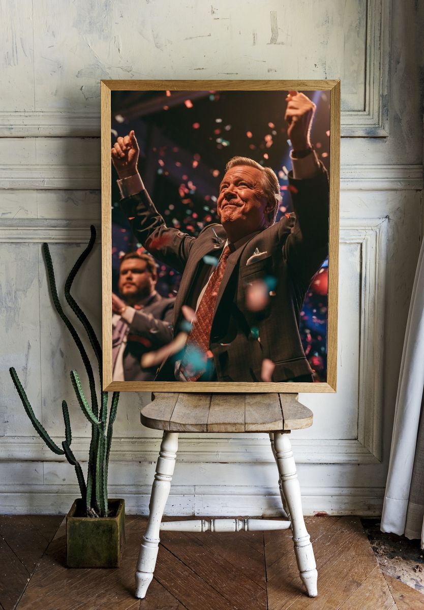 Celebration Confetti Photography Poster. — room view 1
