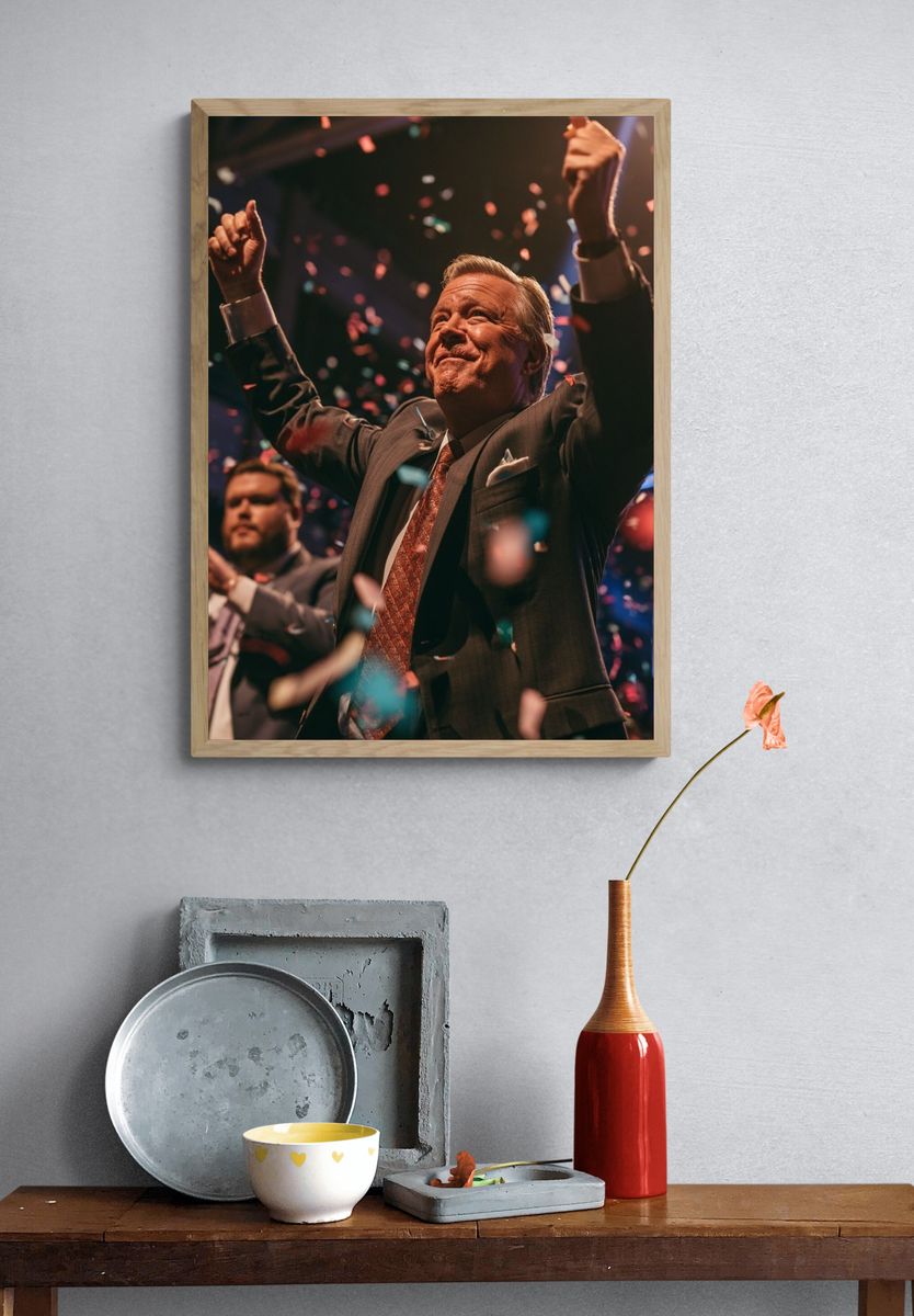 Celebration Confetti Photography Poster. — room view 3