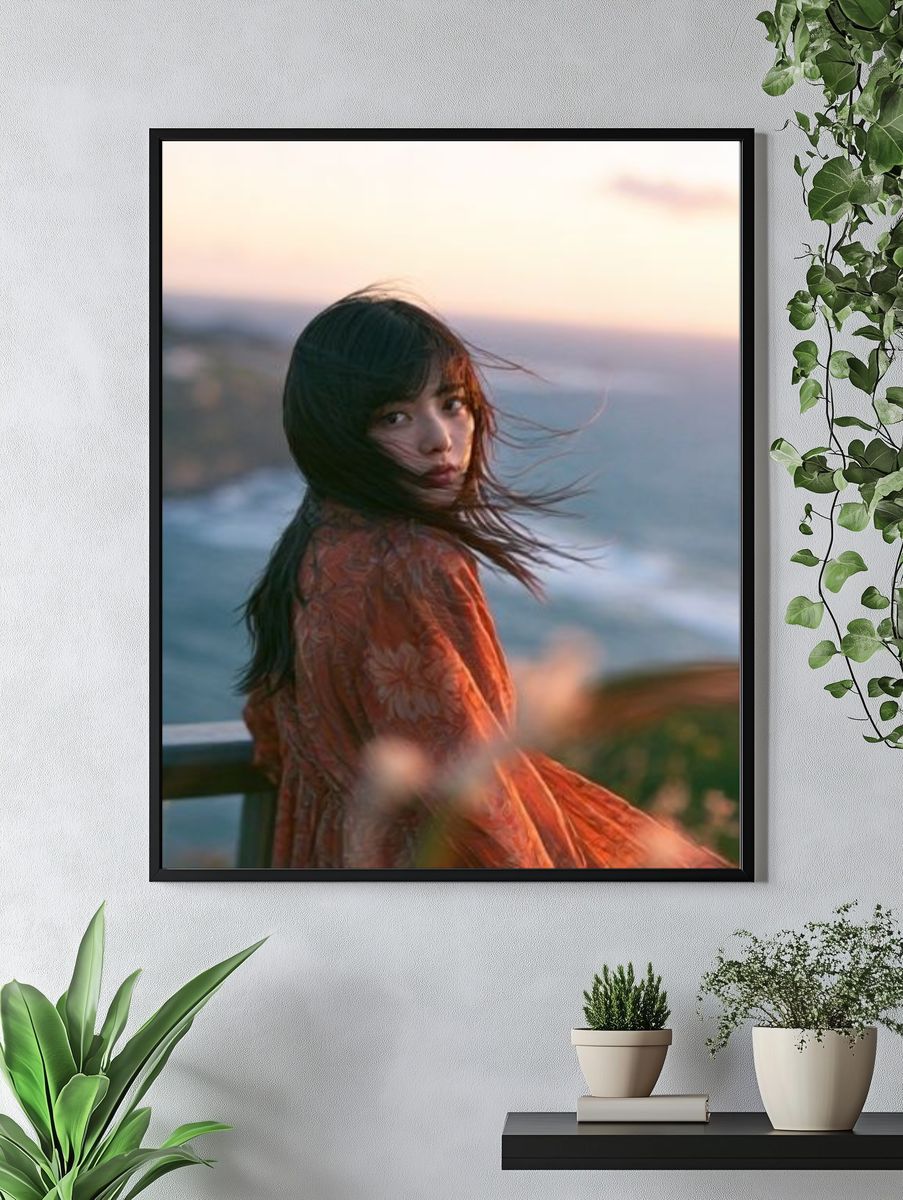 Coastal Portrait Photography Poster. — room view 4