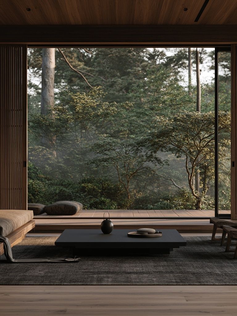 Zen Forest Interior Print. poster detail