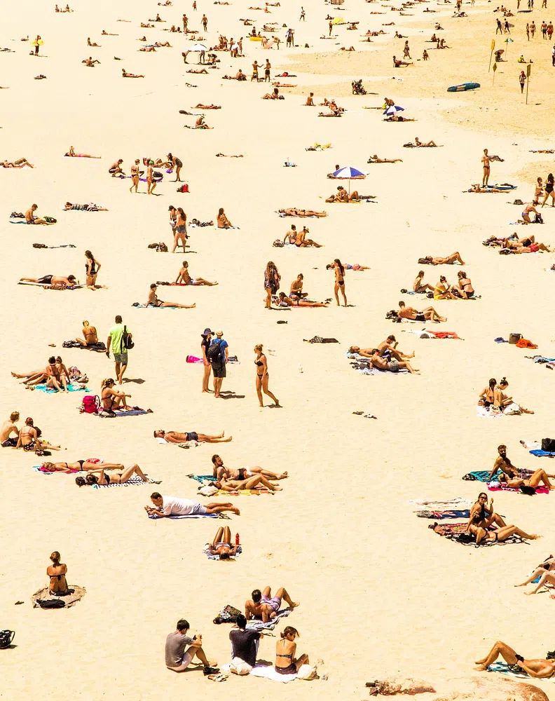 Bondi Beach, Australia. poster detail