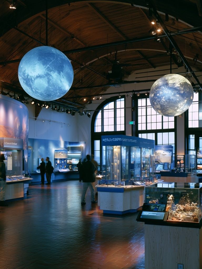 Planetarium Exhibit Photography Poster. poster detail