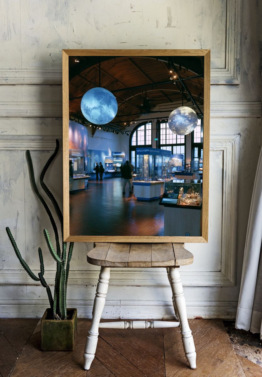 Planetarium Exhibit Photography Poster. room preview