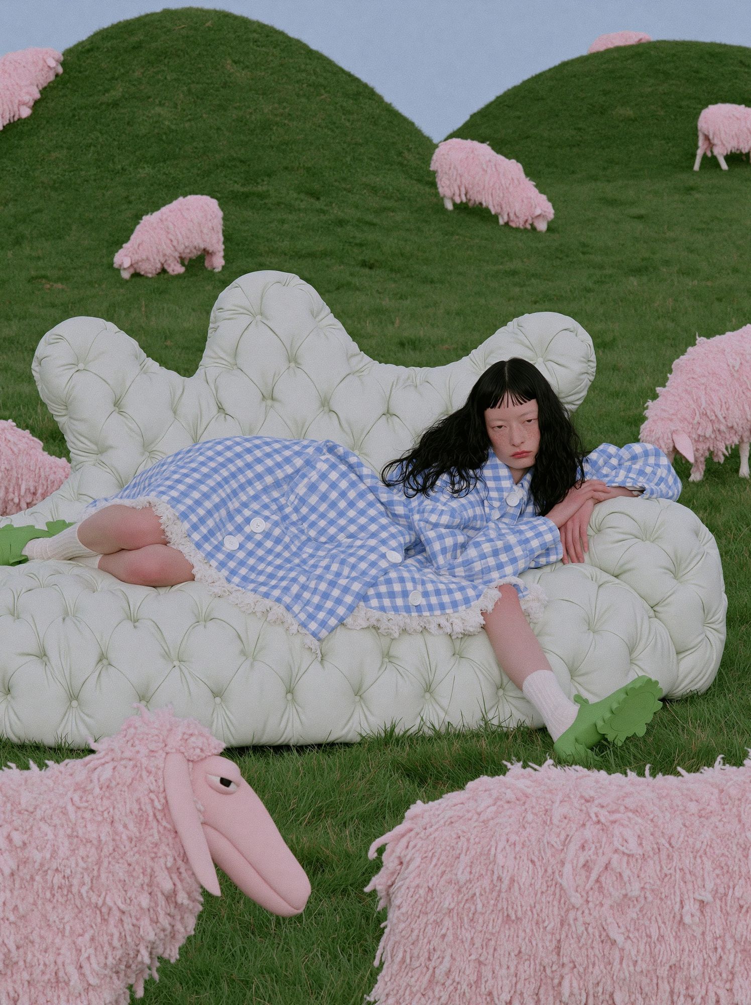 Surreal Pastoral Dreamscape Poster. poster detail