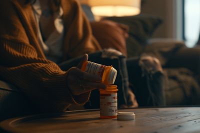Pill Bottle Still Life Photography Poster.