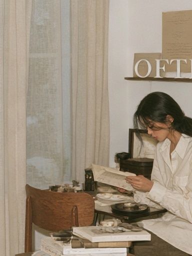 Quiet Reading Room Photography Print. poster detail