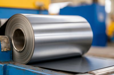 Industrial Steel Coil Photography Poster. poster