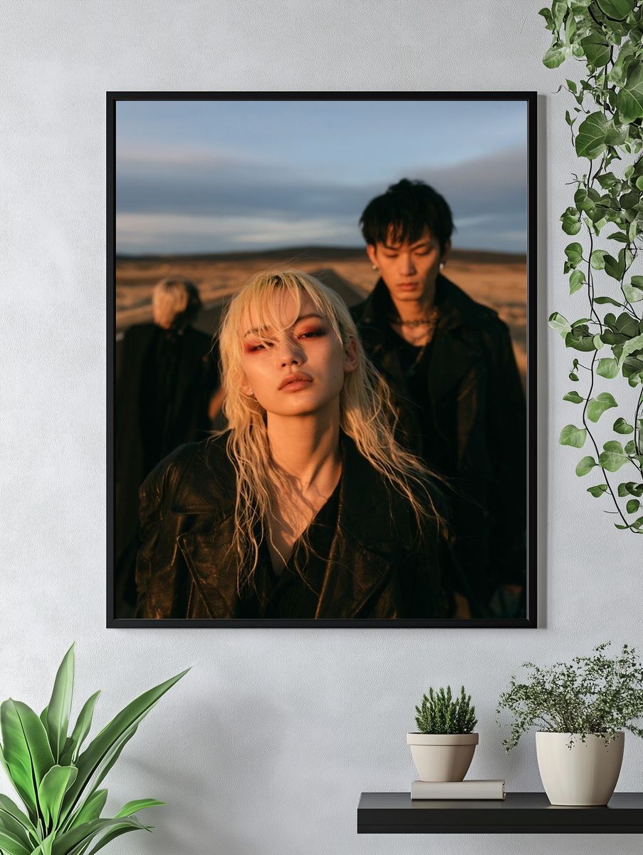 Moody Road Trip Portrait Poster. — room view 4