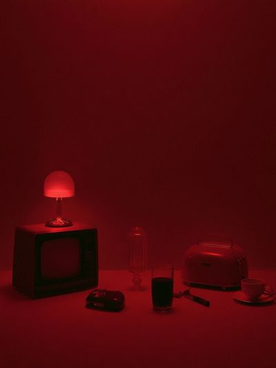 Red Still Life — Photography Print.