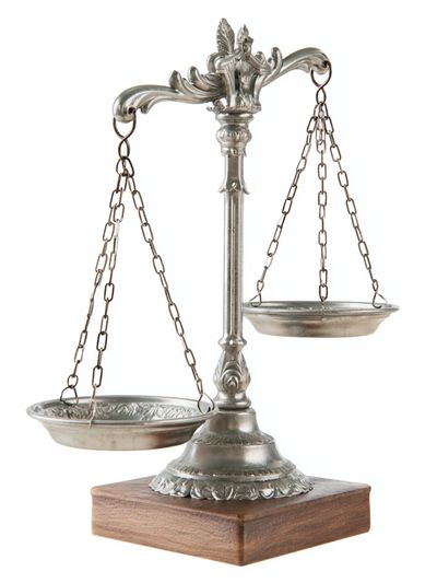 Antique Balance Scale Photography Poster. poster