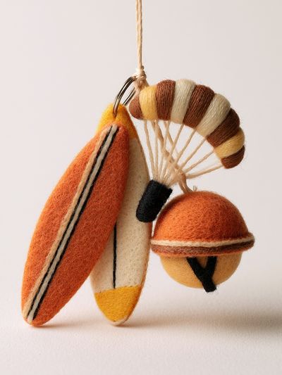 Felt Surfboard Ornament Photography Poster.