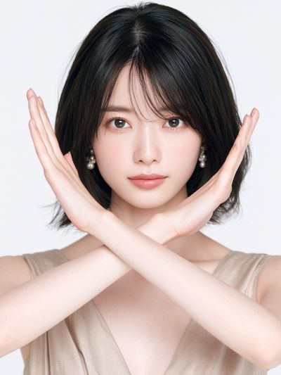 Elegant Portrait Pose Print. poster