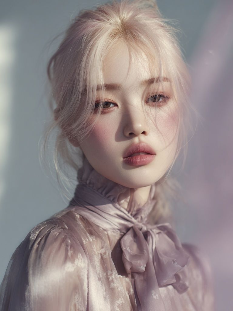 Soft Pastel Portrait Print. poster — photography art