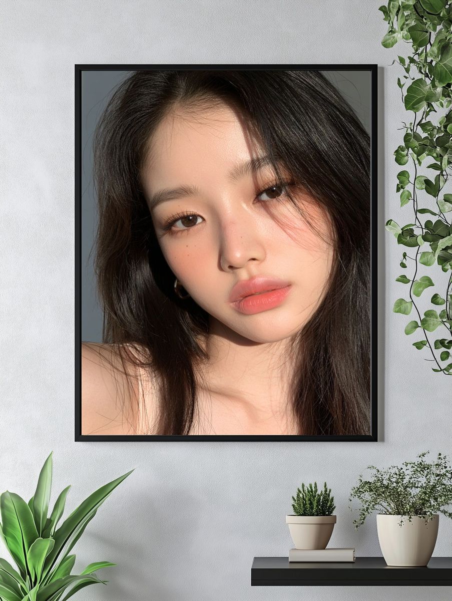 Soft Light Portrait Poster. — room view 4